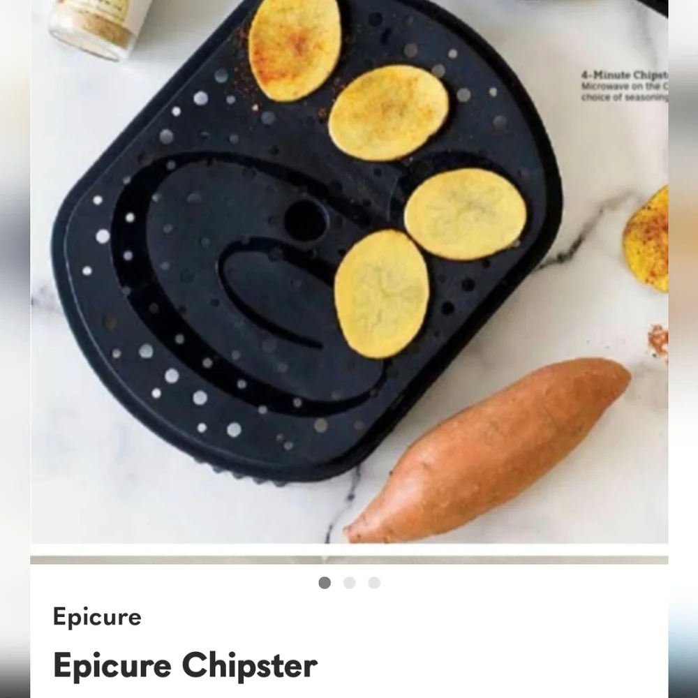 Epicure Chipster Silicone Kitchen Tool Chip Maker. NWT - Picture 11 of 11